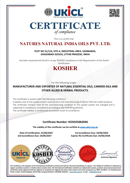 Kosher Certificate